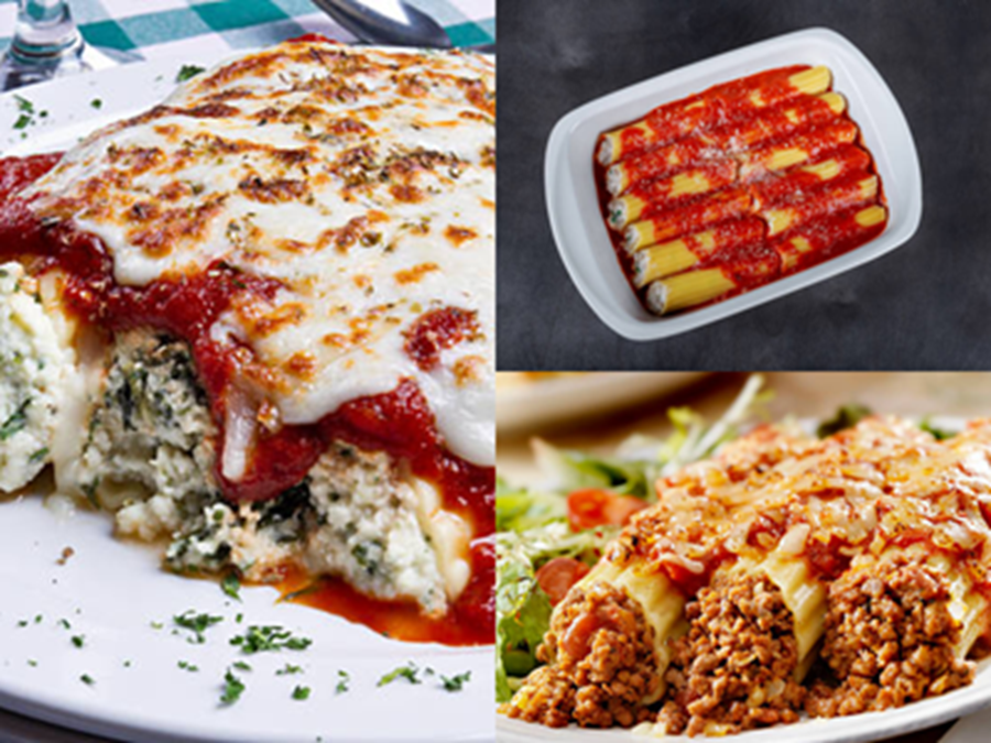 Mannacote vs Manicotti vs Cannelloni